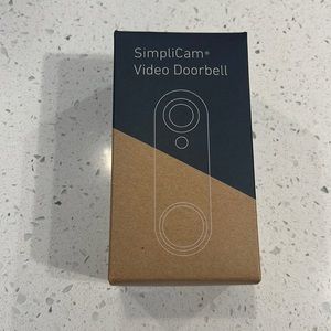 SimpliCam Video Doorbell - Never Used